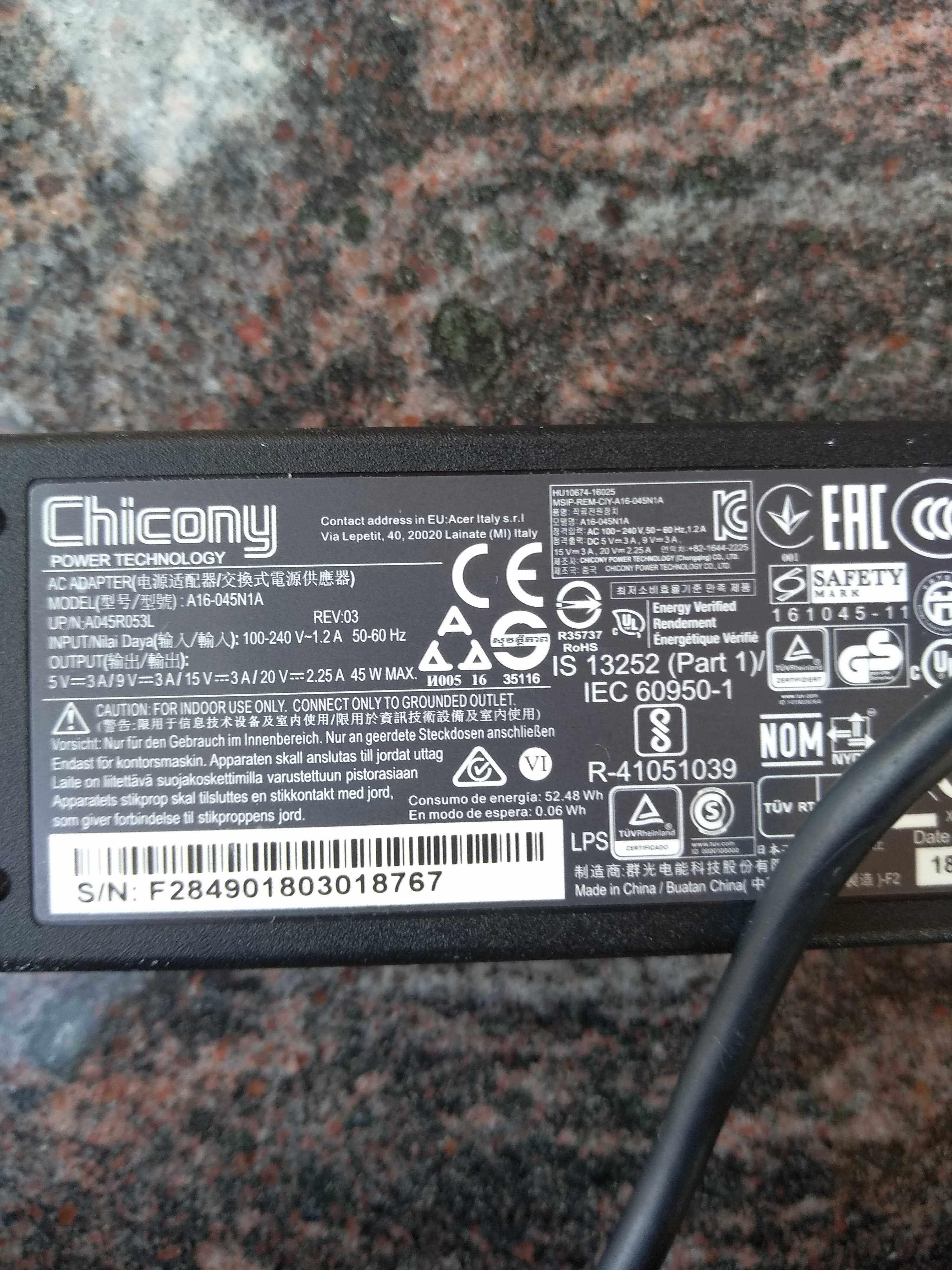 Incarcator laptop USB Type C compatibil orice brand