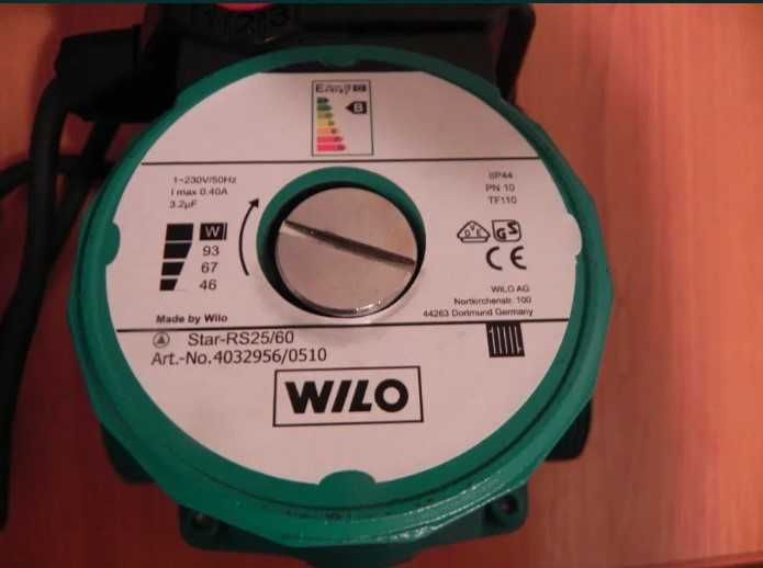 Pompa Recirculare Grundfos & Wilo ,25/60/180