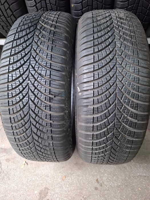 2 Всесезонни Goodyear 195/55/16 ДОТ23 7мм (безплатно поставяне)