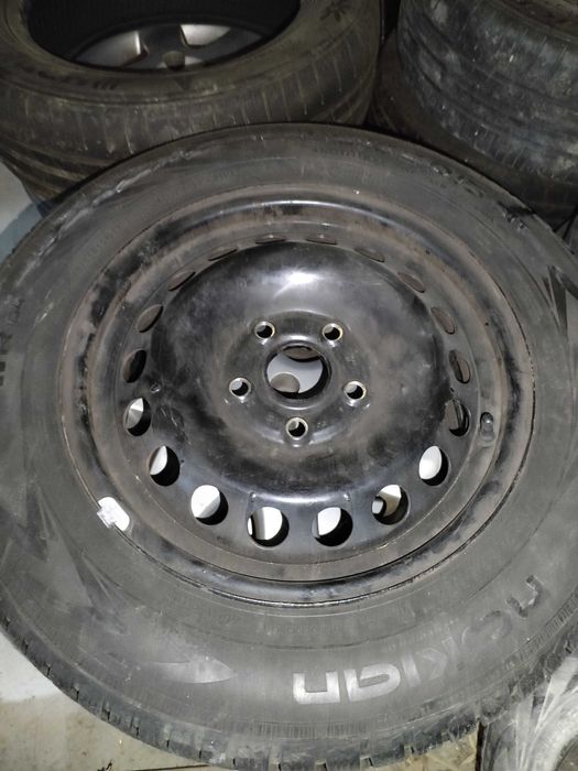 Set 4 roți, anvelope și jante de iarnă