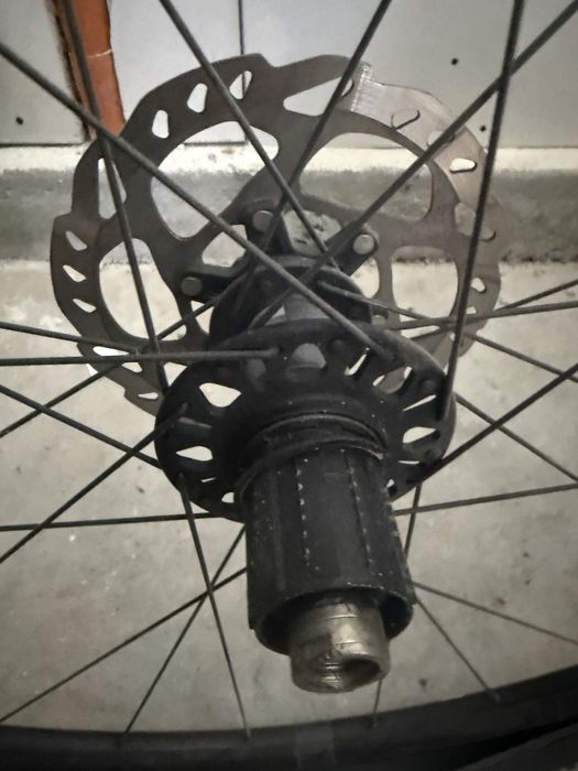Gravel wheelset капли с гуми и дискове