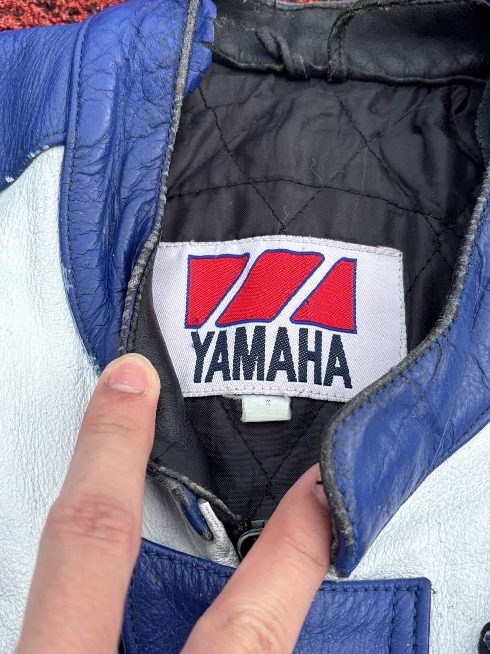 Yamaha кожено яке streetwear leather