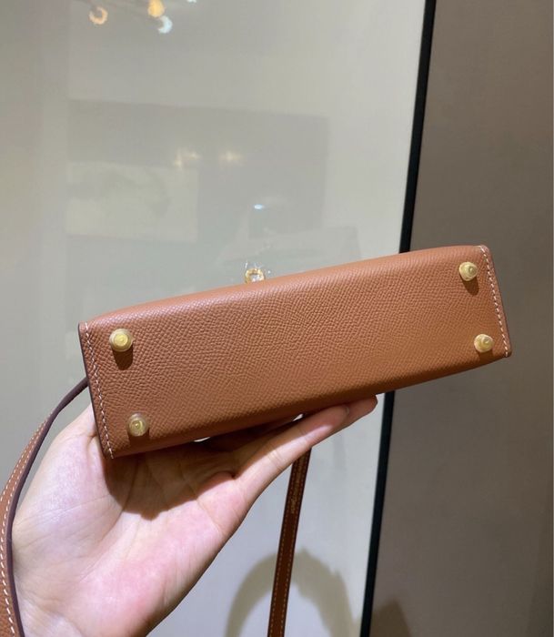 Geanta Hermes Kelly piele naturala pe comanda
