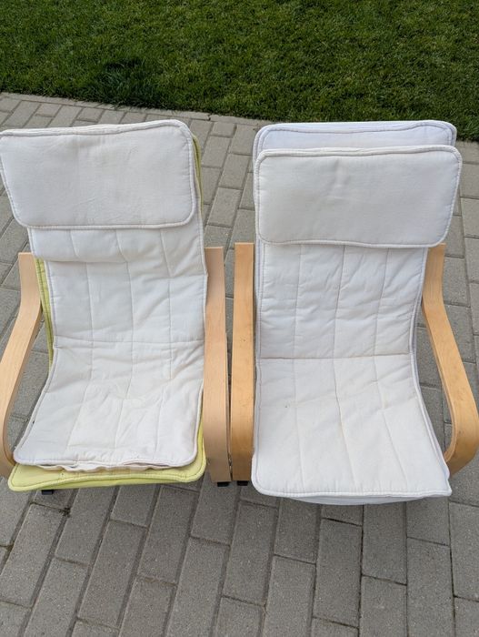 Vând două fotolii pentru copii Poang Ikea