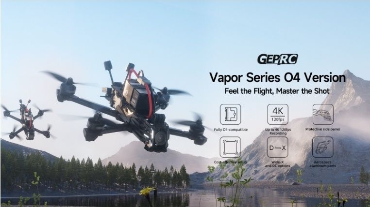 FPV Дрон GEPRC Vapor D5  O4PRO Unit.  PNP