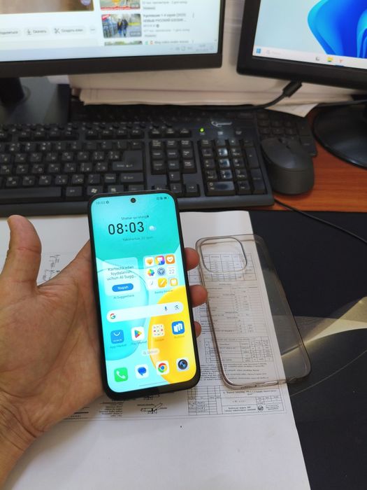 Honor X6c 6+6/128gb(2024)ideal ochilmagan usta kurmagan aybi yuq