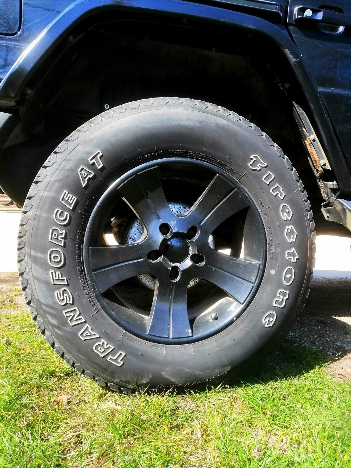 Гуми Firestone 275/70 R18 и джанти 18цола, 5Х130 G class
