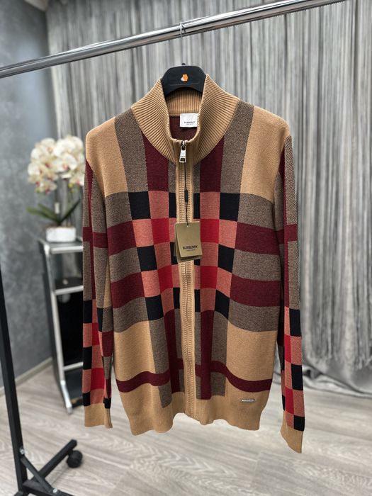 Cardigan Burberry zip-Up. PremiumTopQuality