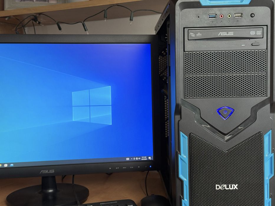 PC complet AMD FX-8350, 16GB RAM, SSD+HDD, R9 270X, ASUS 24”