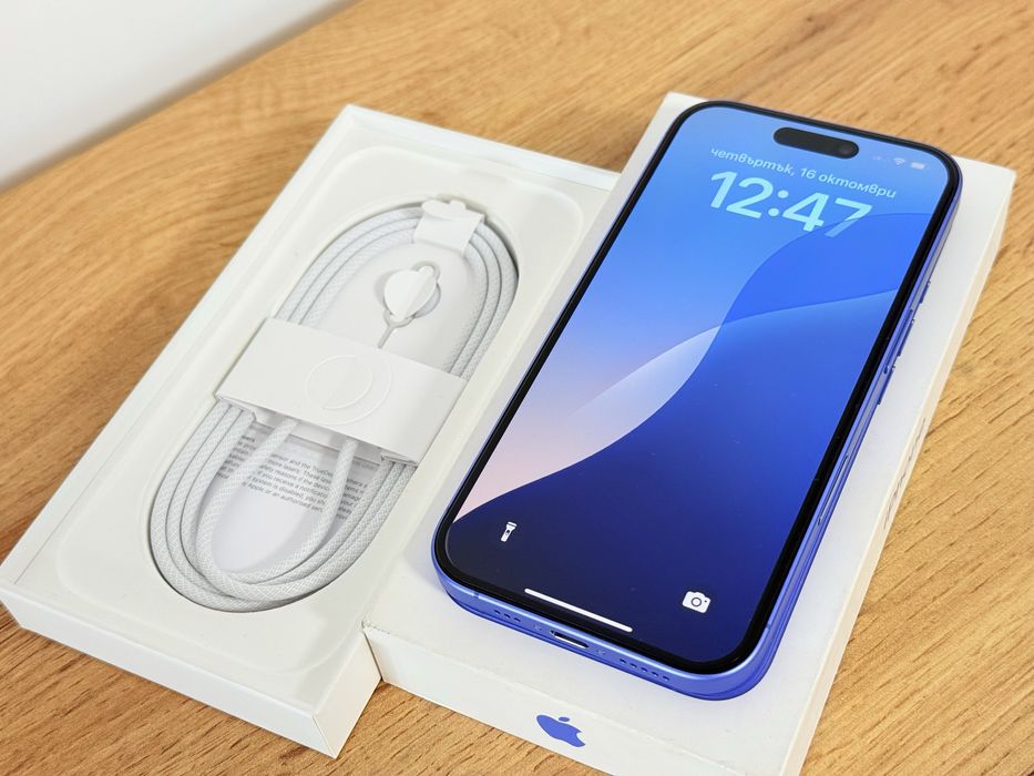 iPhone 16 гаранция А1 23 зареждания!!!