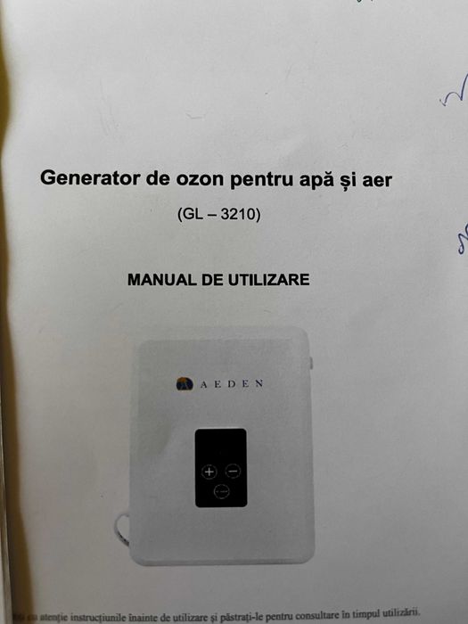 Filtru Purificator apa AEDEN Standard Water GOLD + Generator de Ozon