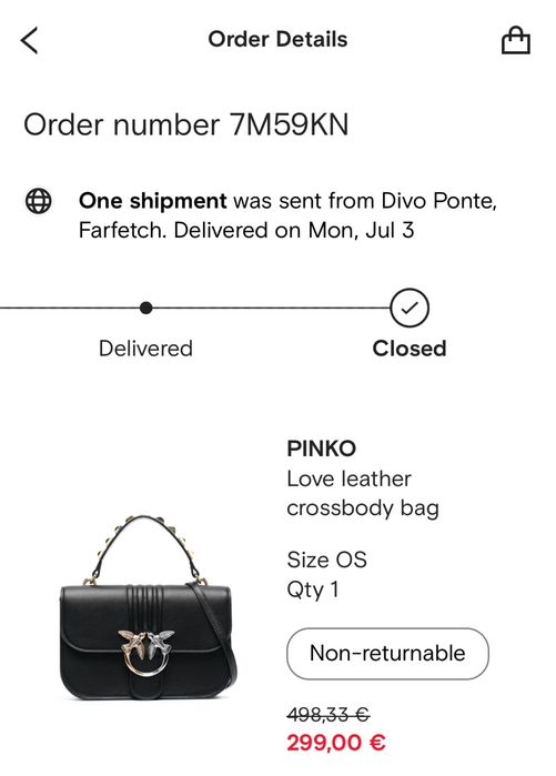 Geanta Pinko piele naturala