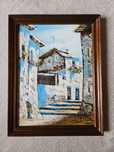 Via castello 1984 ( Italia) ( ulei pe panza)