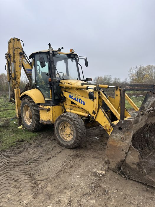 De vanzare buldoexcavator komatzu wb97