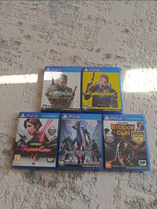 Продам диски на Ps4