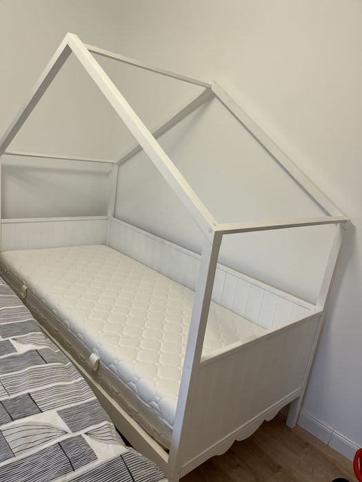 Vand pat fetita lemn