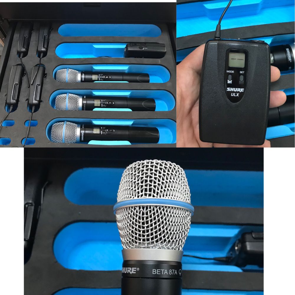 Shure ulx p4 (sistem personolizat) microfoane shure