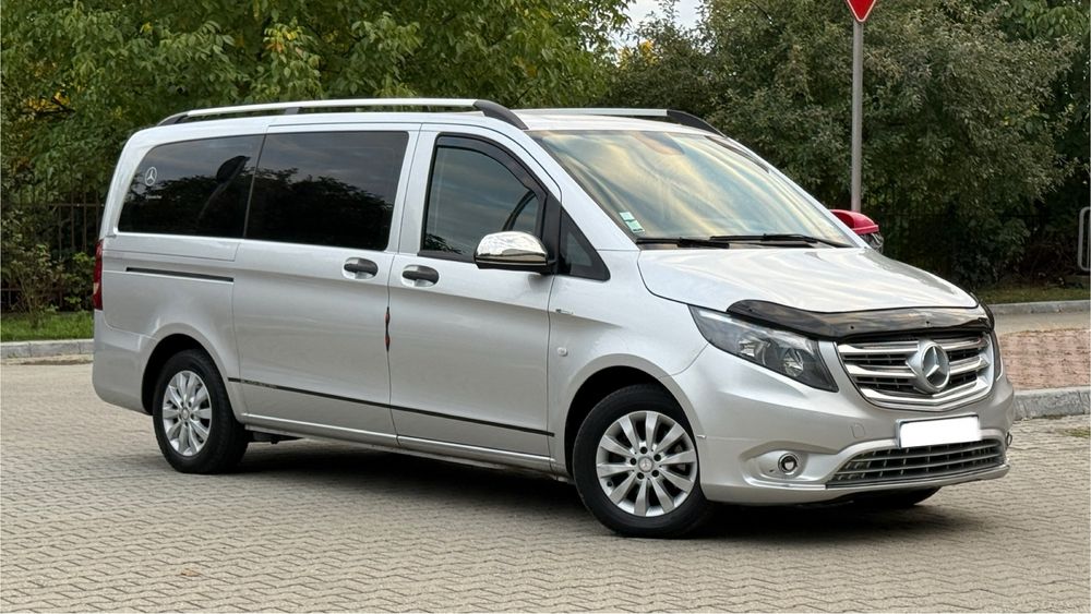 Mercedes Vito 116 8+1 Locuri Extra Lung Automat An 2017 2.2 CDi 163 CP