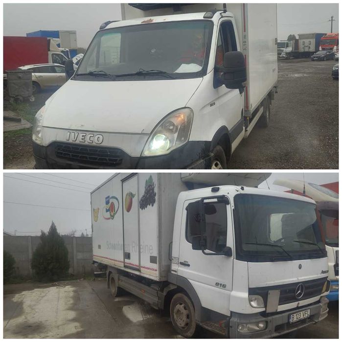 Transport frigorific temperatura controlata -18+25 grade