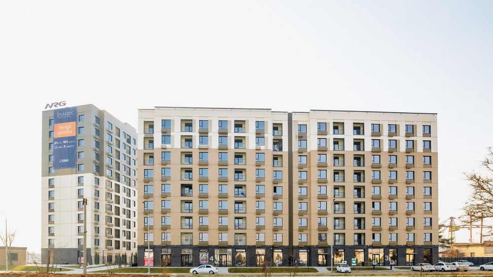ЖК NRG ZAMON 1-К комнатная 44.74 м² на Улице. Таларик