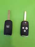 Сгъваем ключ с чип  за Honda Accord,Civic,FRV и Legend 433MHz ID 46