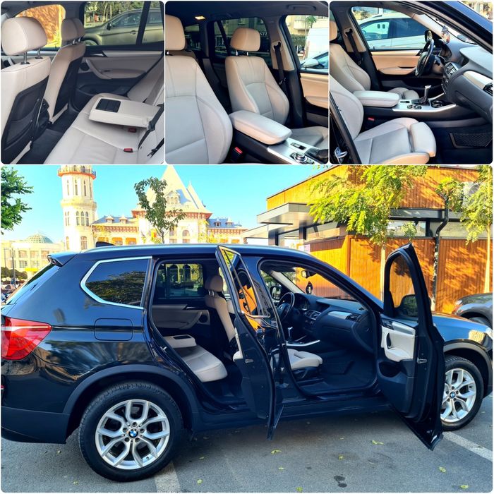 Bmw X3 - F25 (an:2013) Xdrive , piele crem , km reali