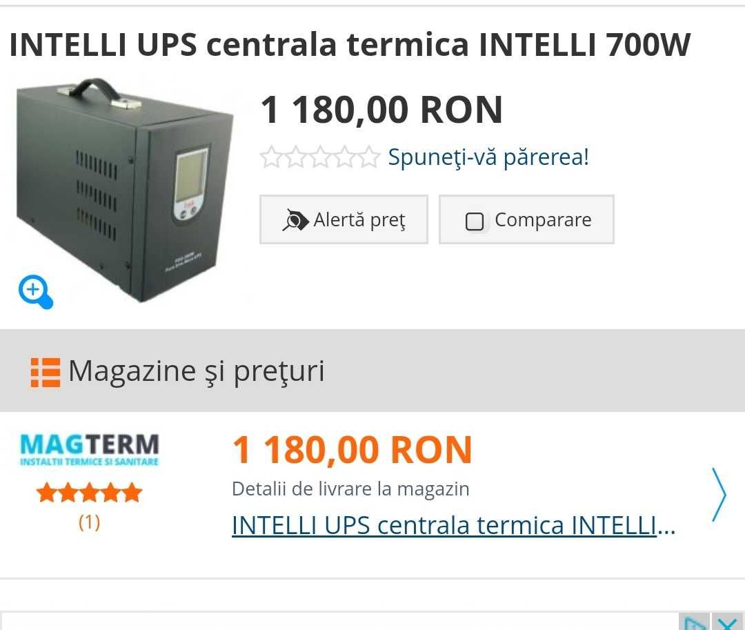 Vand UPS/PSU 700 W Intelli 550 ron