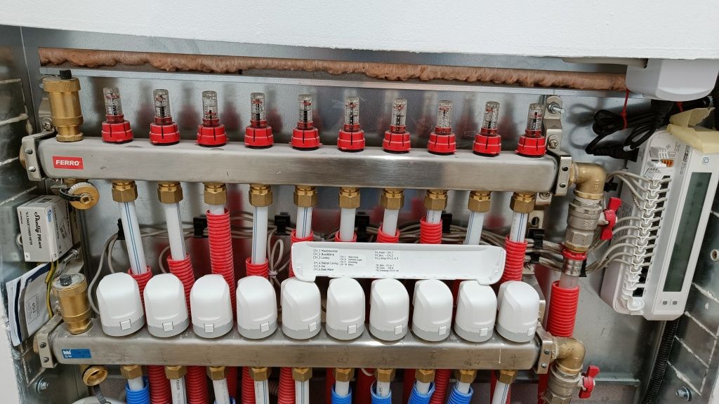 Automatizare încălzire/răcire în pardoseala