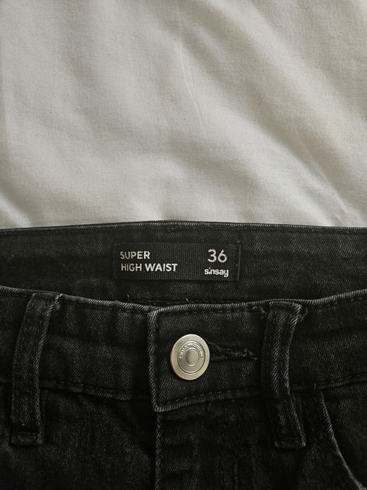 Blugi Skinny negri