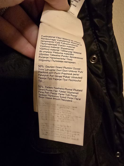 Geaca s.Oliver - pene si puf de gâscă - XL