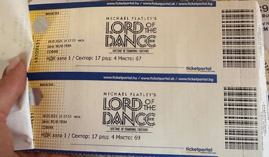 Билети за Lord of the dance, 18 май от 17:00