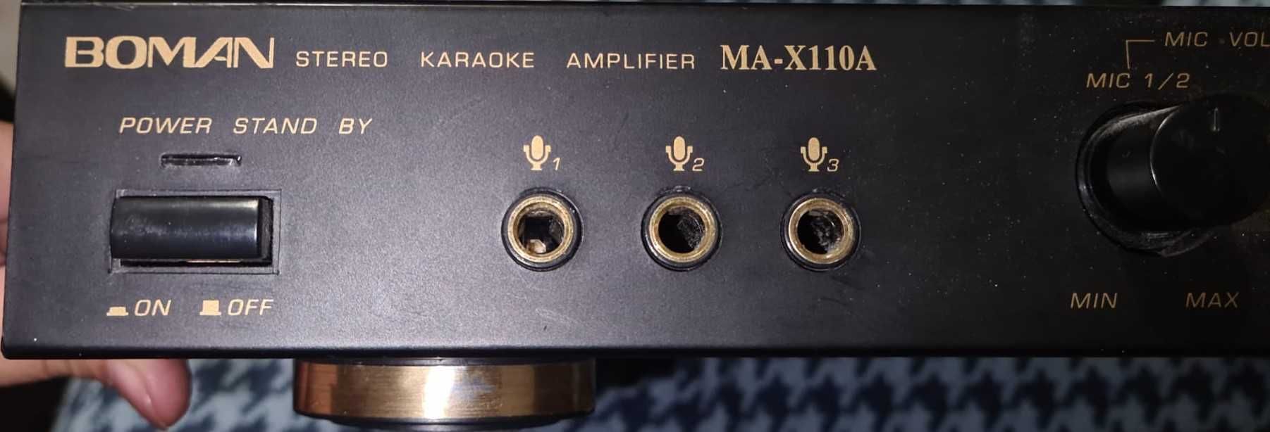Statie karaoke / amplimificator Boman - MA-X110A