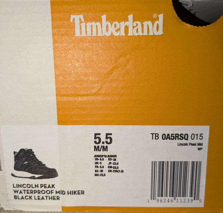 Tmberland Lincoln Peak Waterproof mid Hiker