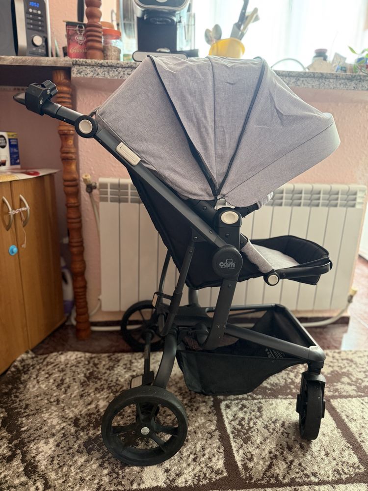 Комбинирана количка Cam - Taski Sport Сива