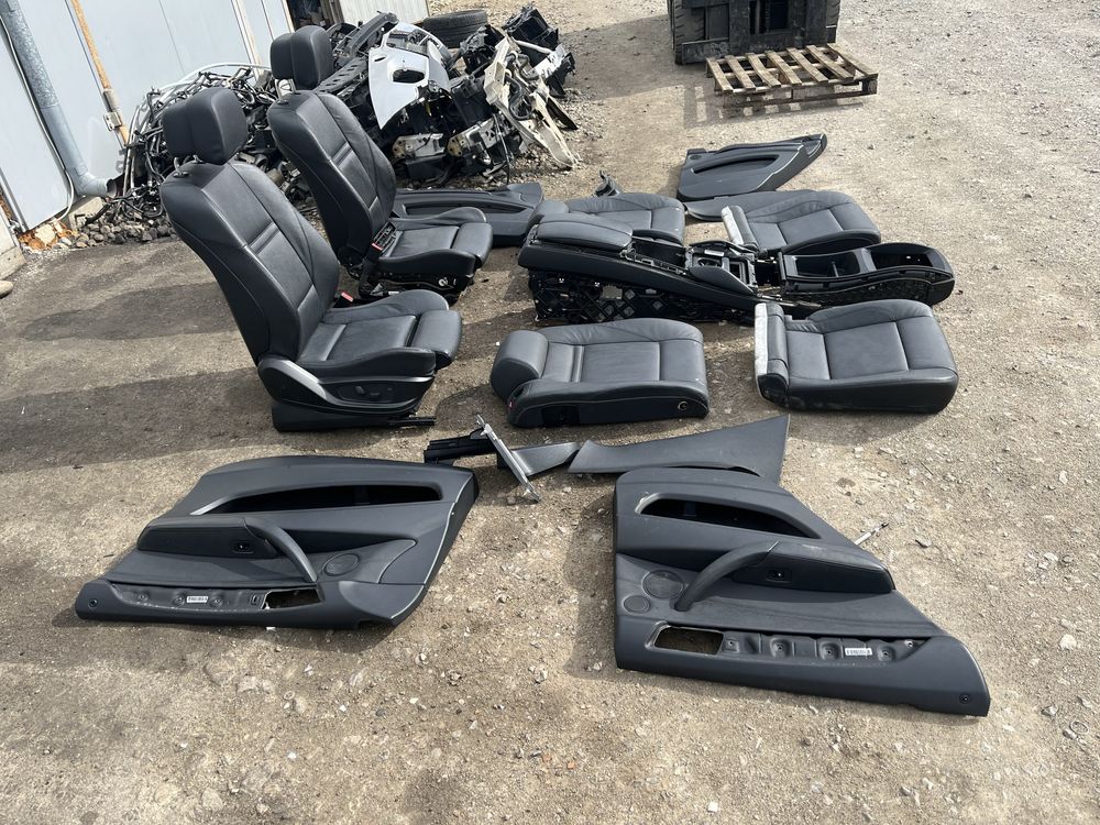 Кожен рекаро салон с подгрев бмв х6 е71 ( saloon bmw x6 e71 )