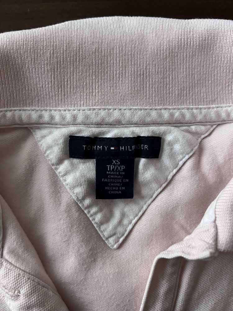 Tommy Hilfiger тениска с яка, блуза
