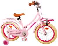 Bicicleta pentru fete Volare Excellent, 16 inch, culoare roz, frana de