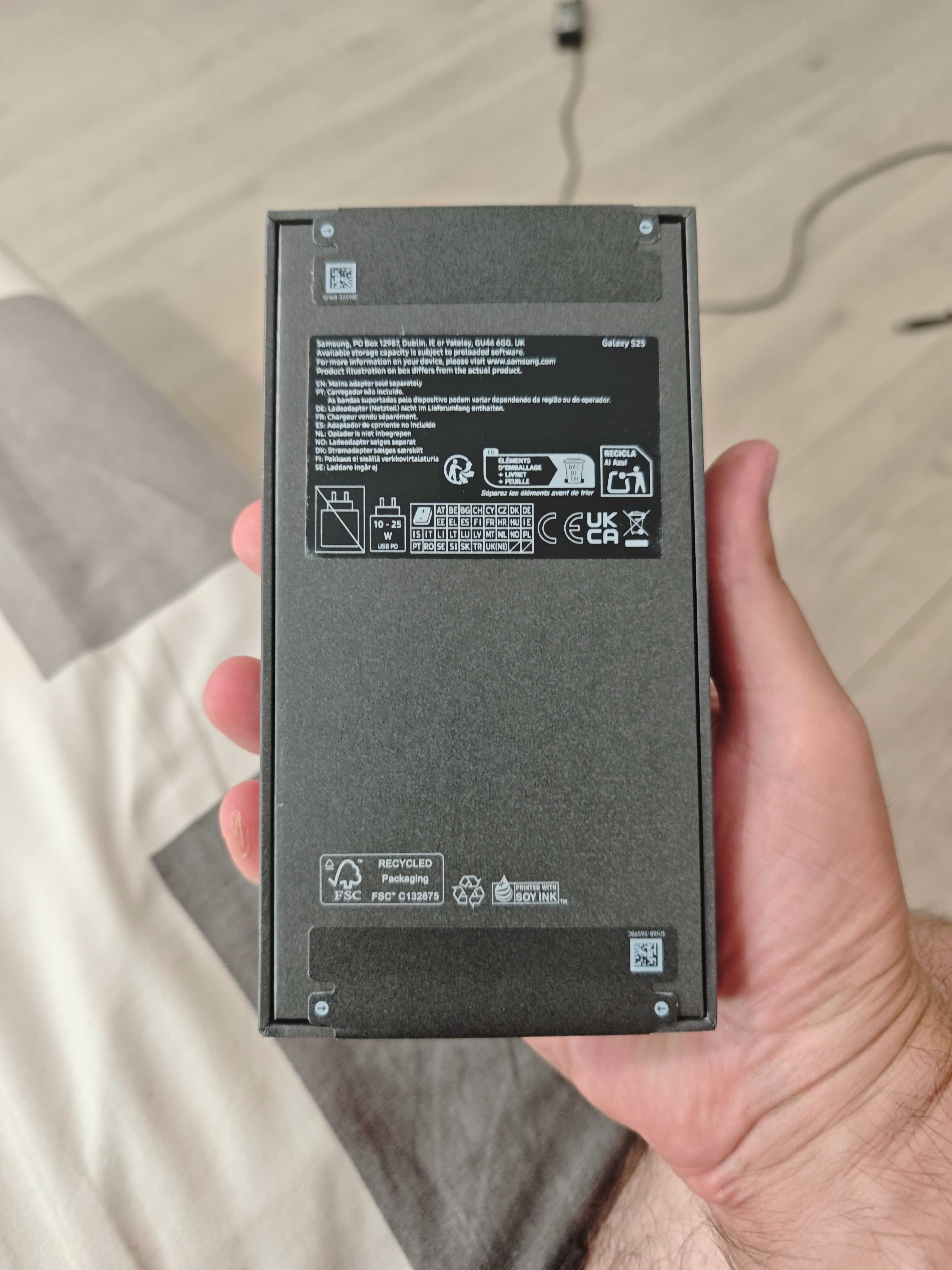 SAMSUNG GALAXY S25 5G 128GB DS ICE BLUE нов и неразопакован