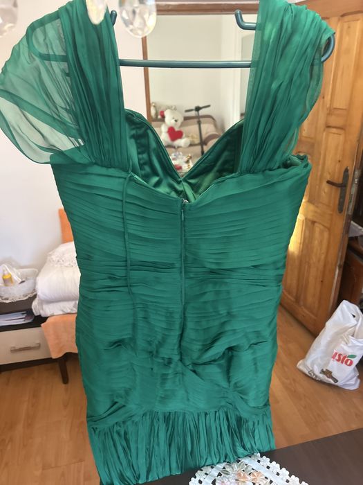 Rochie lunga matase naturala