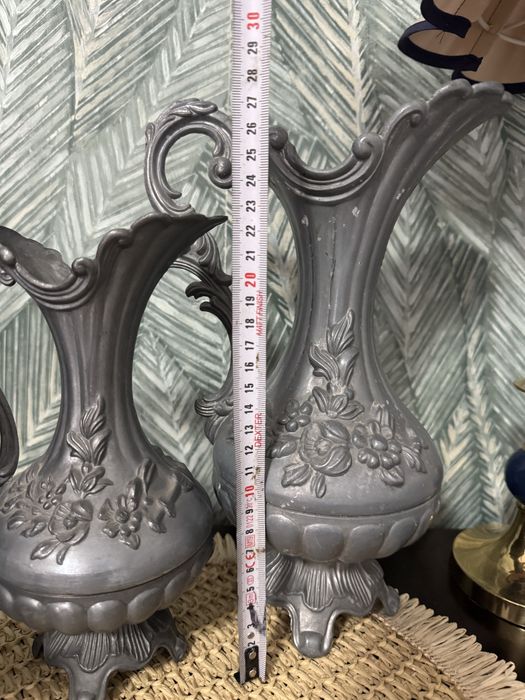 Set Vaze Peltrato cu picior, formată din 4 piese,PRET FIX