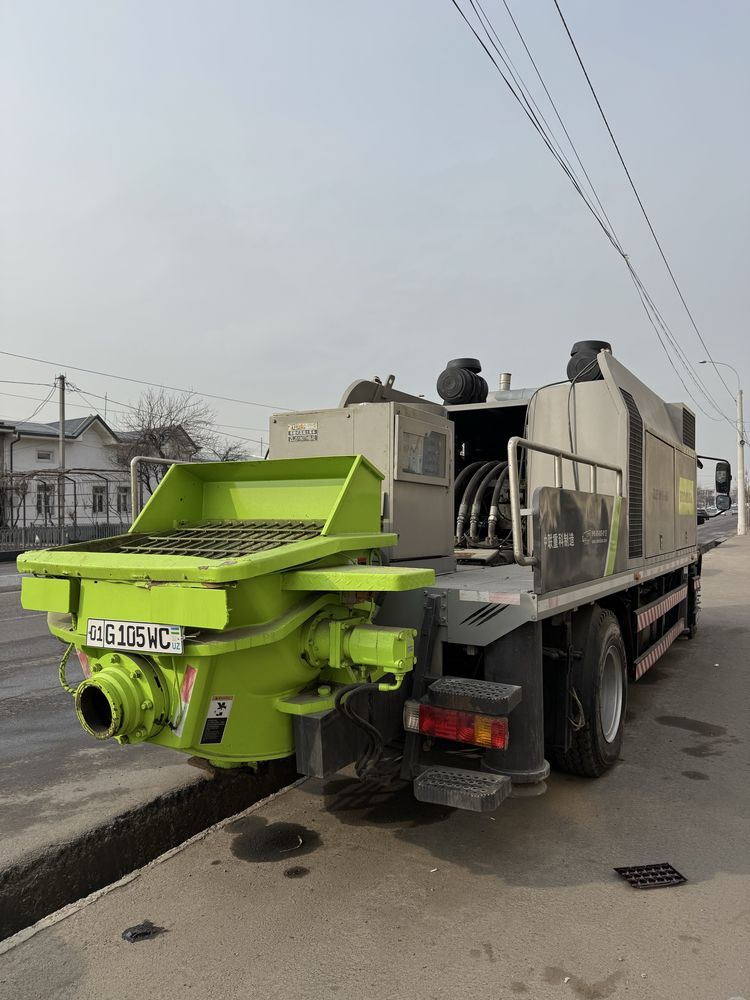 Мобилный бетононасос 100м