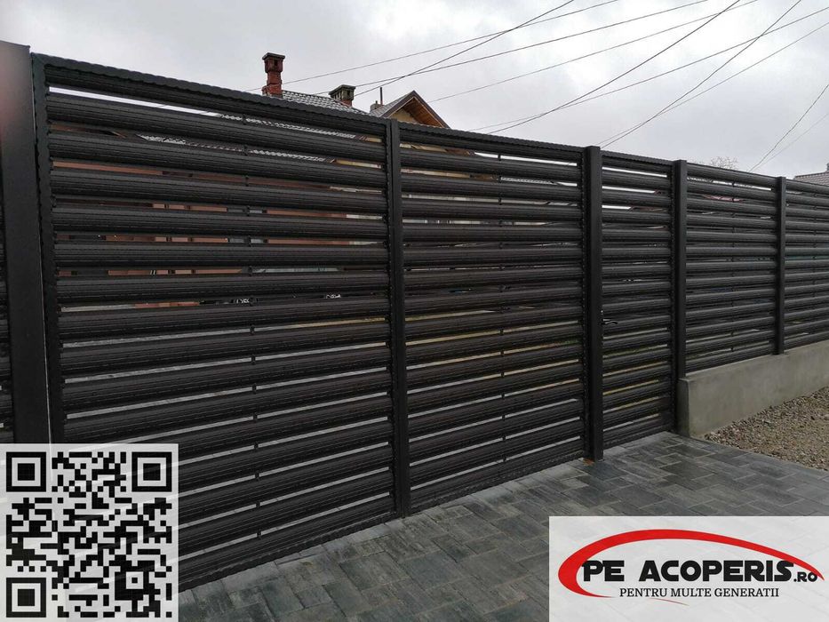 Sipca metalica, montaj atat vertical sau orizontal, orice dimensiune