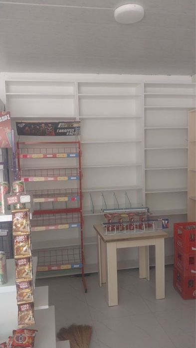 Янги полкалар ва марозелниклар сотилади докан борлар учун тайор шароит