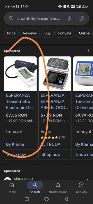 Aparat tensiune Esperanza