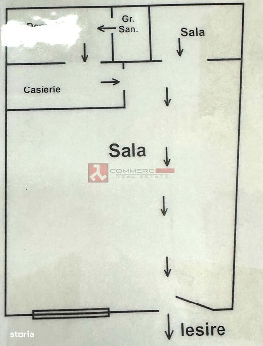 Spatiu Comercial -45Mp- Pozitionare Premium – Centrul Istoric