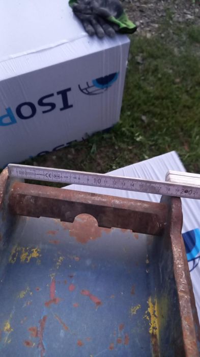 Vand cupă escavator