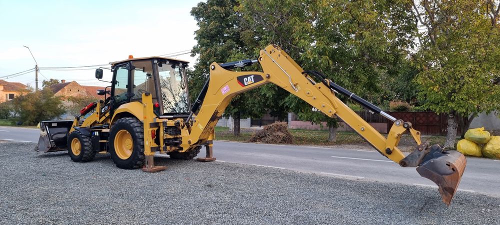Buldoexcavator Caterpillar 432 F2  Buldo excavator IMPECABIL ca NOU