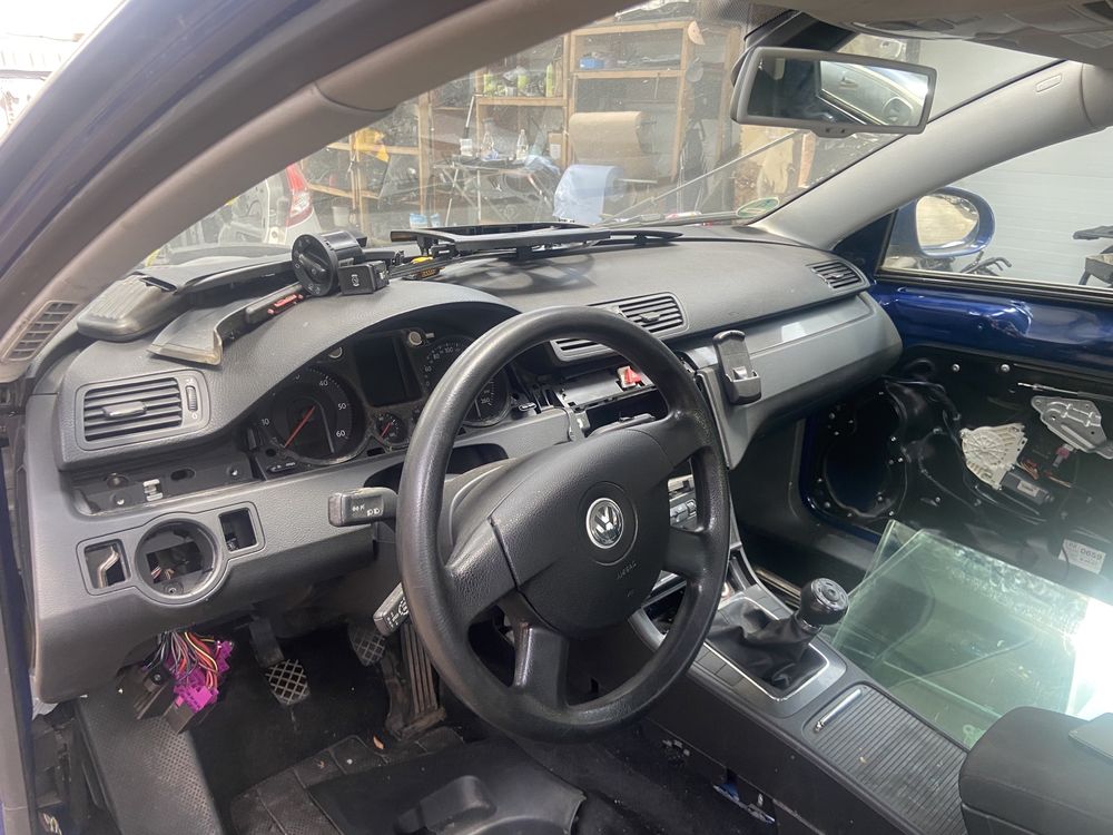 volan si airbag vw passat b6 golf 5 touran