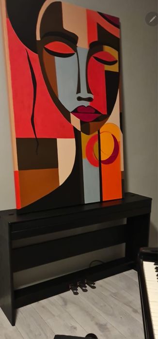 Vand tablou original,acrilic pe panza,150x100cm.