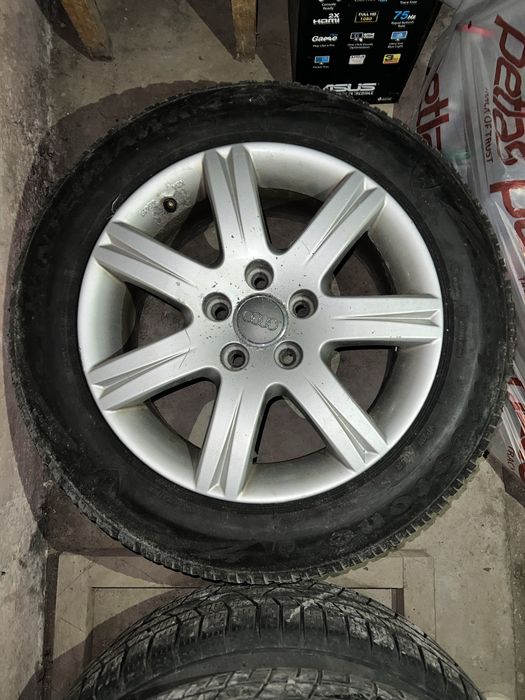 Jante Audi 16” cu cauciucuri de iarna